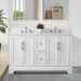 54" Double Sink Modern Bathroom Vanity Set with Countertop & Undermount Sinks – Large Storage Cabinet VA5054 - HomeBeyond