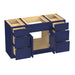 54" Modern Freestanding Birch & Plywood Bathroom Vanity Base Only – Shaker Style Storage Cabinet with 6 Drawers & 2 Soft-Closing Doors VA41153-24-153 - HomeBeyond