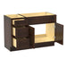 54" Modern Freestanding Oak Plywood Bathroom Vanity Base Only – Shaker Style Storage Cabinet with 3 Drawers & 2 Soft-Closing Doors VA40153-39 - HomeBeyond