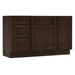 54" Modern Freestanding Plywood Bathroom Vanity Base Only – Shaker Style Storage Cabinet with 4 Drawers & 3 Doors VA40153-24-151 - HomeBeyond