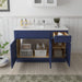 54" Oak Bathroom Vanity Cabinet without Top - 1 Drawer & 3 Doors - HomeBeyond