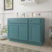 54" Oak Bathroom Vanity Cabinet without Top - 1 Drawer & 3 Doors - HomeBeyond