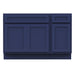 54" Oak Bathroom Vanity Cabinet without Top - 1 Drawer & 3 Doors - HomeBeyond