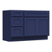 54" Oak Bathroom Vanity Cabinet without Top - 3 Drawers & 2 Doors - HomeBeyond