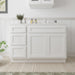 54" Oak Bathroom Vanity Cabinet without Top - 3 Drawers & 2 Doors - HomeBeyond