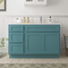 54" Oak Bathroom Vanity Cabinet without Top - 3 Drawers & 2 Doors - HomeBeyond
