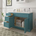 54" Oak Bathroom Vanity Cabinet without Top - 3 Drawers & 2 Doors - HomeBeyond