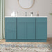 54" Plywood Bathroom Vanity Cabinet without Top - 4 Drawers & 3 Doors - HomeBeyond
