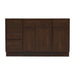 54" Plywood Bathroom Vanity Cabinet without Top - 4 Drawers & 3 Doors - HomeBeyond