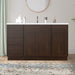 54" Plywood Bathroom Vanity Cabinet without Top - 4 Drawers & 3 Doors - HomeBeyond