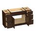 54" Plywood Bathroom Vanity Cabinet without Top - 6 Drawers & 2 Doors - HomeBeyond