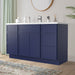 54" Plywood Bathroom Vanity Cabinet without Top - 6 Drawers & 2 Doors - HomeBeyond