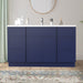 54" Plywood Bathroom Vanity Cabinet without Top - 6 Drawers & 2 Doors - HomeBeyond