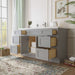 54" Plywood Bathroom Vanity Cabinet without Top - 6 Drawers & 2 Doors - HomeBeyond