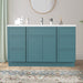 54" Plywood Bathroom Vanity Cabinet without Top - 6 Drawers & 2 Doors - HomeBeyond