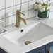 54" Single Sink Modern Bathroom Vanity Set with White Ceramic Top & Free Mirror – Large Storage Cabinet with 8 Drawers VA3030-54 - HomeBeyond