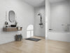 54" x 32" Alcove Soaking Acrylic Bathtub with 3 Side Tiling Flange - HomeBeyond