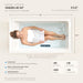 54" x 32" Modern Alcove Acrylic Soaking Bathtub with Apron Skirt, Tile Flange & Left Drain VA6301-ML - HomeBeyond