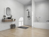 54" x 32" Modern Alcove Soaking Acrylic Bathtub with 3-Side Integral Tiling Flange Right Drain VA6301-MR - HomeBeyond