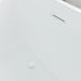 55" x 29" Modern Slipper Freestanding Solid Surface Soaking Bathtub White Soaker Tub Slotted Overflow VA6816B-M - HomeBeyond