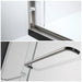 56–60" W x 76" Frameless Sliding Shower Door with Explosion-Proof Clear Glass - HomeBeyond
