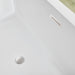 59" x 30" Modern Freestanding Acrylic Soaking Bathtub Glossy White Compact Soaker Tub Slotted Overflow VA6817-S - HomeBeyond