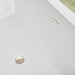 59" x 30" Modern Freestanding Acrylic Soaking Bathtub Glossy White Compact Soaker Tub Slotted Overflow VA6817-S - HomeBeyond