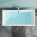 59" x 30" Modern Oval Freestanding Acrylic Soaking Bathtub White Soaker Tub Slotted Overflow VA6821-S - HomeBeyond