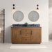 60" Double Sink Bathroom Vanity with Sink and Top, With Soft Closing Doors - HomeBeyond