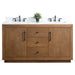 60" Double Sink Bathroom Vanity with Sink and Top, With Soft Closing Doors - HomeBeyond