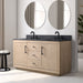 60" Double Sink Bathroom Vanity with Sink and Top, With Soft Closing Doors - HomeBeyond