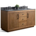 60" Double Sink Bathroom Vanity with Sink and Top, With Soft Closing Doors - HomeBeyond
