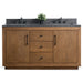 60" Double Sink Bathroom Vanity with Sink and Top, With Soft Closing Doors - HomeBeyond