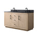 60" Double Sink Bathroom Vanity with Sink and Top, With Soft Closing Doors - HomeBeyond