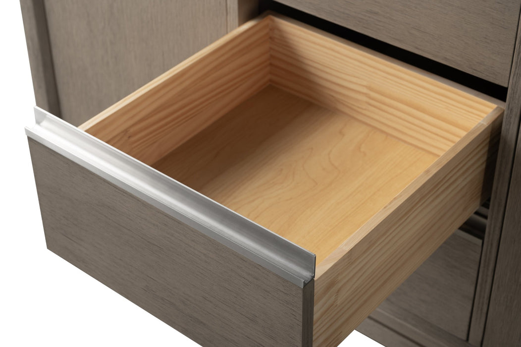 60" Double Sink Modern Freestanding Solid Wood Bathroom Vanity Set with Ariston White Engineered Marble Top – Storage Cabinet with Soft-Closing Drawers VA8060-D - HomeBeyond