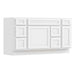 60" Modern Freestanding Oak Bathroom Vanity Base Only – Shaker Style Storage Cabinet with 6 Drawers & 2 Doors VA40123-362R-121 - HomeBeyond
