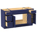 60" Oak Bathroom Vanity Cabinet without Top - 4 Drawers & 3 Doors - HomeBeyond