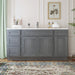 60" Plywood Bathroom Vanity Cabinet without Top - 4 Drawers & 3 Doors - HomeBeyond