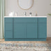 60" Plywood Bathroom Vanity Cabinet without Top - 4 Drawers & 3 Doors - HomeBeyond