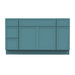 60" Plywood Bathroom Vanity Cabinet without Top - 4 Drawers & 3 Doors - HomeBeyond