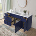 60" Plywood Bathroom Vanity Cabinet without Top - 6 Drawers & 2 Doors - HomeBeyond