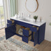 60" Plywood Bathroom Vanity Cabinet without Top - 6 Drawers & 2 Doors - HomeBeyond