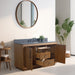 60" Single Sink Bathroom Vanity with Sink and Top, With Soft Closing Doors - HomeBeyond