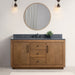 60" Single Sink Bathroom Vanity with Sink and Top, With Soft Closing Doors - HomeBeyond