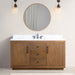 60" Single Sink Bathroom Vanity with Sink and Top, With Soft Closing Doors - HomeBeyond
