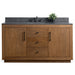 60" Single Sink Bathroom Vanity with Sink and Top, With Soft Closing Doors - HomeBeyond