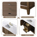 60" Single Sink Freestanding Bath Vanity Cabinet with White Engineered Marble Top - HomeBeyond