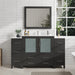 60" Single Sink Modern Bathroom Vanity Set with Ceramic Top & Free Mirror – Large Storage Cabinet with 8 Drawers VA3036-60 - HomeBeyond