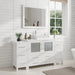 60" Single Sink Modern Bathroom Vanity Set with Engineered Marble Top & Free Mirror – Storage Cabinet with 8 Drawers VA3136-60 - HomeBeyond