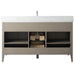 60" Single Sink Modern Freestanding Bathroom Vanity Set with Arabescato White Engineered Marble Top – Storage Cabinet with Soft-Closing Doors & Drawers VA9060S - HomeBeyond